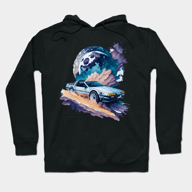 Summer Art DMC DeLorean Hoodie by Shop Goods